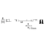 Komplet kablova za paljenje BOSCH 0 986 356 361 IC-A70480 Komplet kablova za paljenje BOSCH 0 986 356 361 IC-A70480