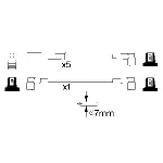 Komplet kablova za paljenje BOSCH 0 986 356 753 IC-588219 Komplet kablova za paljenje BOSCH 0 986 356 753 IC-588219