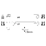 Komplet kablova za paljenje BOSCH 0 986 356 802 IC-478571
