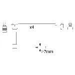 Komplet kablova za paljenje BOSCH 0 986 356 821 IC-502782 Komplet kablova za paljenje BOSCH 0 986 356 821 IC-502782