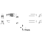 Komplet kablova za paljenje BOSCH 0 986 356 889 IC-502846
