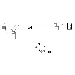 Komplet kablova za paljenje BOSCH 0 986 356 898 IC-502853