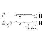 Komplet kablova za paljenje BOSCH 0 986 357 153 IC-A7048E