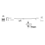 Komplet kablova za paljenje BOSCH 0 986 357 210 IC-A36D86