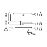 Komplet kablova za paljenje BOSCH 0 986 357 229 IC-A36EA4