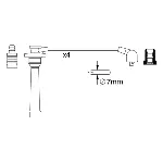 Komplet kablova za paljenje BOSCH 0 986 357 272 IC-AFE33C
