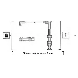 Komplet kablova za paljenje MAGNETI MARELLI 941045430528 IC-AAAFD8
