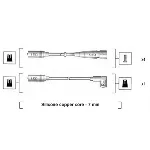 Komplet kablova za paljenje MAGNETI MARELLI 941055040529 IC-AAAFD3