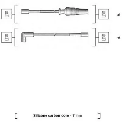 Komplet kablova za paljenje MAGNETI MARELLI 941085160568 IC-AAAFE0