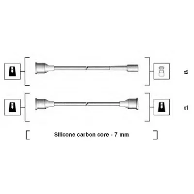 Komplet kablova za paljenje MAGNETI MARELLI 941094040575 IC-AAAF7E