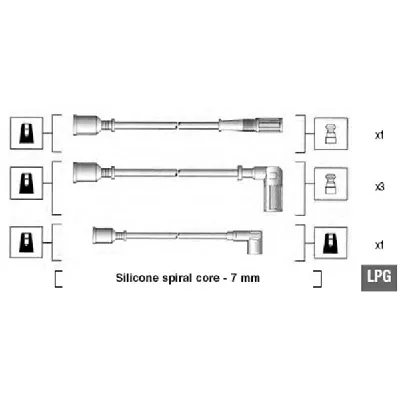 Komplet kablova za paljenje MAGNETI MARELLI 941095620602 IC-AAAF9D