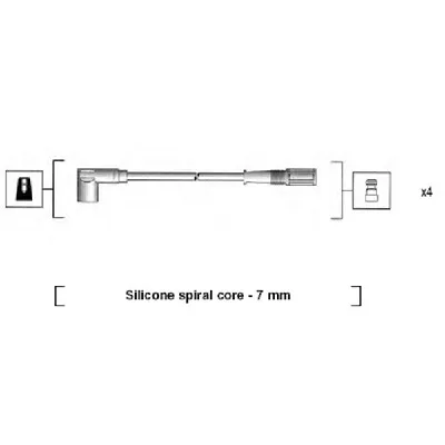 Komplet kablova za paljenje MAGNETI MARELLI 941095720610 IC-AAAEFC
