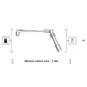 Komplet kablova za paljenje MAGNETI MARELLI 941125360686 IC-AAB001