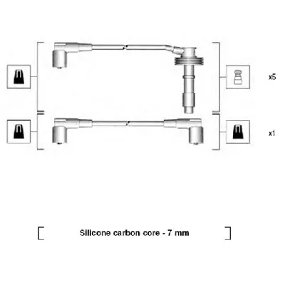 Komplet kablova za paljenje MAGNETI MARELLI 941215110796 IC-AAAEDA