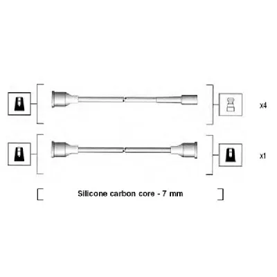 Komplet kablova za paljenje MAGNETI MARELLI 941285030841 IC-AAAA6C
