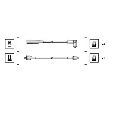 Komplet kablova za paljenje MAGNETI MARELLI 941318111023 IC-B4C5AD