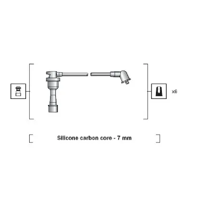 Komplet kablova za paljenje MAGNETI MARELLI 941318111088 IC-B4C5ED