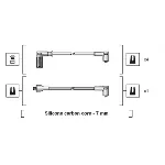 Komplet kablova za paljenje MAGNETI MARELLI 941318111113 IC-B4C606