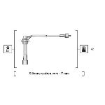 Komplet kablova za paljenje MAGNETI MARELLI 941318111135 IC-AAA0DC