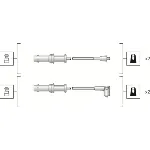 Komplet kablova za paljenje MAGNETI MARELLI 941318111152 IC-B4C62C