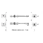 Komplet kablova za paljenje MAGNETI MARELLI 941318111152 IC-B4C62C
