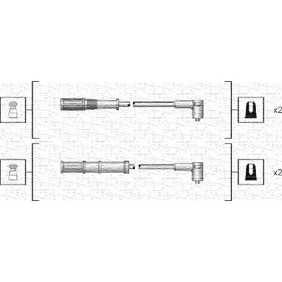 Komplet kablova za paljenje MAGNETI MARELLI 941318111161 IC-B4C635