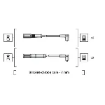Komplet kablova za paljenje MAGNETI MARELLI 941318111161 IC-B4C635