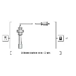 Komplet kablova za paljenje MAGNETI MARELLI 941318111192 IC-B4C655