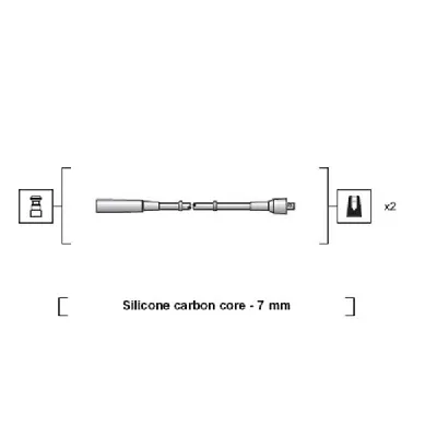 Komplet kablova za paljenje MAGNETI MARELLI 941318111197 IC-B4C65A