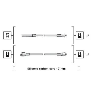 Komplet kablova za paljenje MAGNETI MARELLI 941318111230 IC-AAA0D4