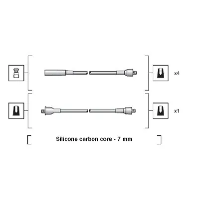 Komplet kablova za paljenje MAGNETI MARELLI 941318111231 IC-AAA0DA