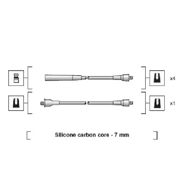 Komplet kablova za paljenje MAGNETI MARELLI 941318111252 IC-B4C67E