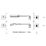 Komplet kablova za paljenje MAGNETI MARELLI 941318111273 IC-AAA0A2