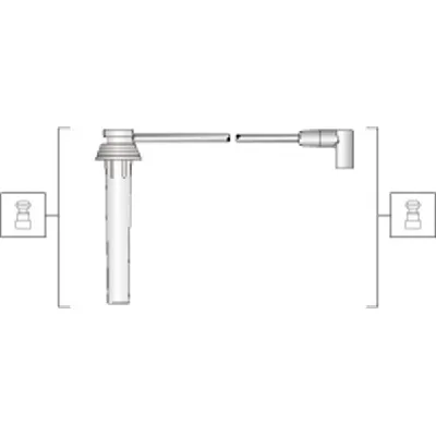 Komplet kablova za paljenje MAGNETI MARELLI 941318111276 IC-C0E9E7