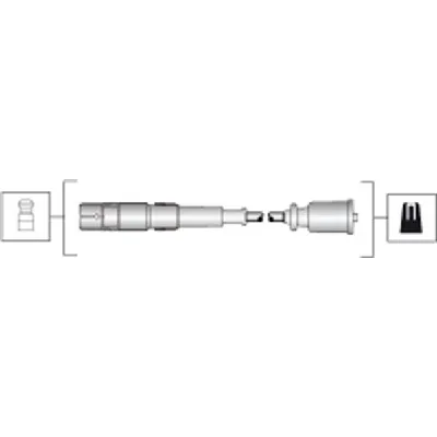 Komplet kablova za paljenje MAGNETI MARELLI 941318111285 IC-BFE983