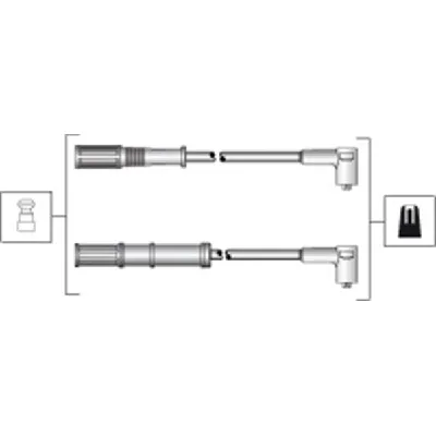 Komplet kablova za paljenje MAGNETI MARELLI 941318111301 IC-C71367