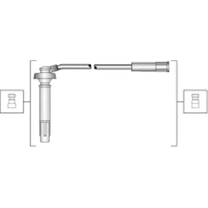 Komplet kablova za paljenje MAGNETI MARELLI 941318111309 IC-C71364
