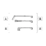 Komplet kablova za paljenje MAGNETI MARELLI 941319170001 IC-C04C0F