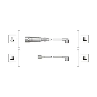 Komplet kablova za paljenje MAGNETI MARELLI 941319170004 IC-C0D179