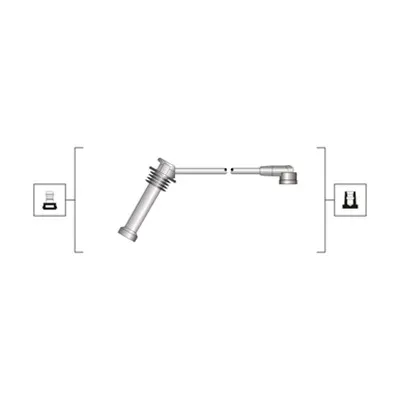 Komplet kablova za paljenje MAGNETI MARELLI 941319170007 IC-C0B6F9