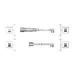 Komplet kablova za paljenje MAGNETI MARELLI 941319170023 IC-C0D16D