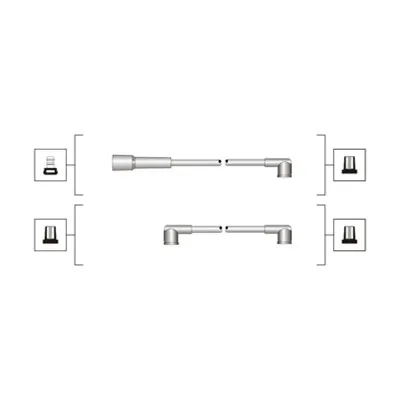 Komplet kablova za paljenje MAGNETI MARELLI 941319170060 IC-C0E9C3