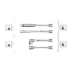 Komplet kablova za paljenje MAGNETI MARELLI 941319170064 IC-C0D1F4