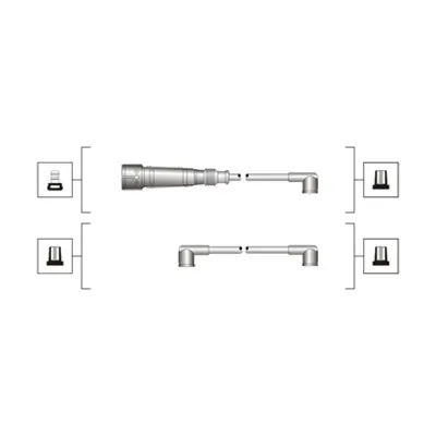 Komplet kablova za paljenje MAGNETI MARELLI 941319170065 IC-C0E9D8