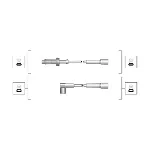 Komplet kablova za paljenje MAGNETI MARELLI 941319170069 IC-C0E9BF