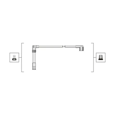 Komplet kablova za paljenje MAGNETI MARELLI 941319170082 IC-C0E9D6