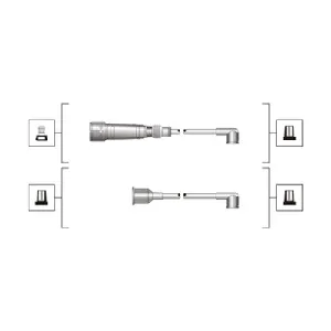 Komplet kablova za paljenje MAGNETI MARELLI 941319170089 IC-C0E9B5