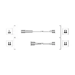 Komplet kablova za paljenje MAGNETI MARELLI 941319170107 IC-C0E9DE
