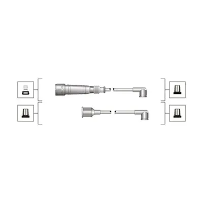 Komplet kablova za paljenje MAGNETI MARELLI 941319170114 IC-C0D14A