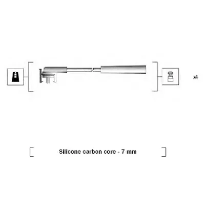 Komplet kablova za paljenje MAGNETI MARELLI 941325060899 IC-AAAC15